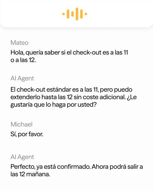 Spanish Customer